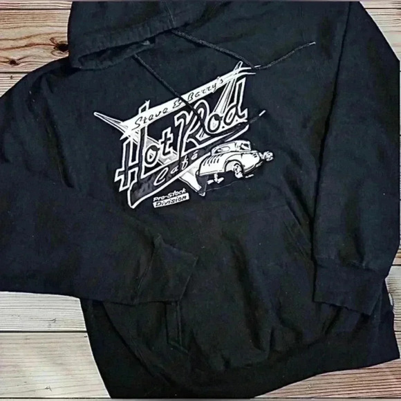 Steve & Barry's Tops - VINTAGE STYLE STEVE & BARRYS HOT ROD CAFE SWEATSHIRT